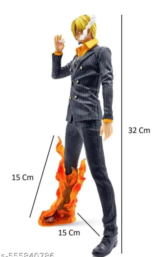 One Piece Sanji Flame Strike 32cm Action Figure