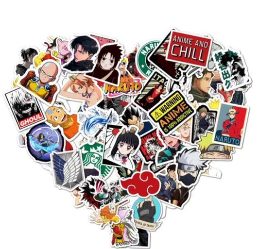 EXO DECOR 56 Random Anime Aesthetic Vinyl Stickers