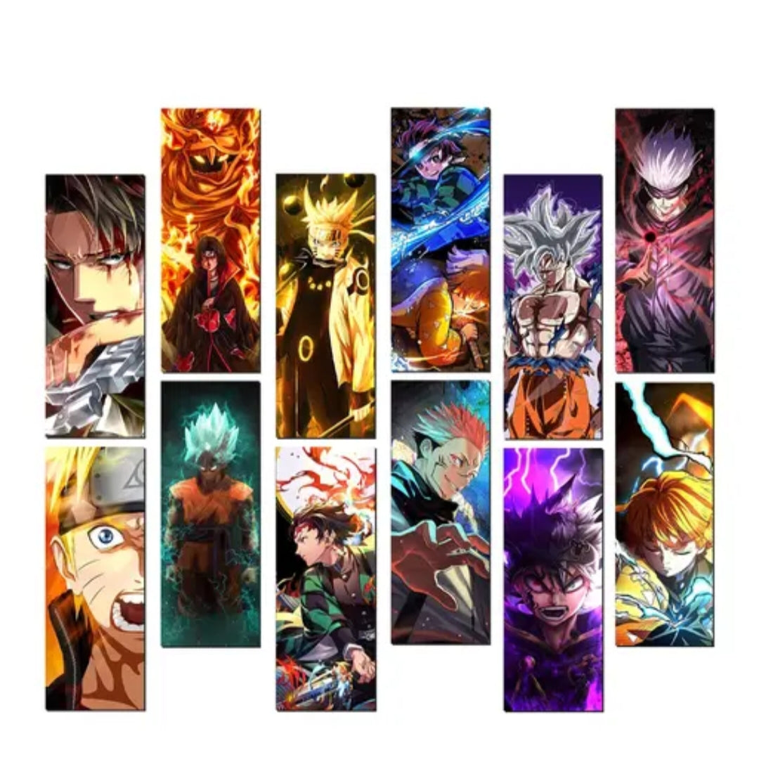 Set of 12 Mix Anime Wall Posters