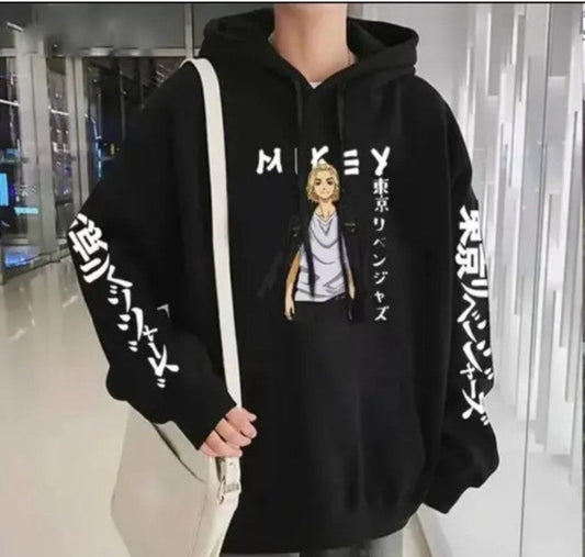 Tokyo Revengers Anime Graphic Print Hooded Sweatshirt