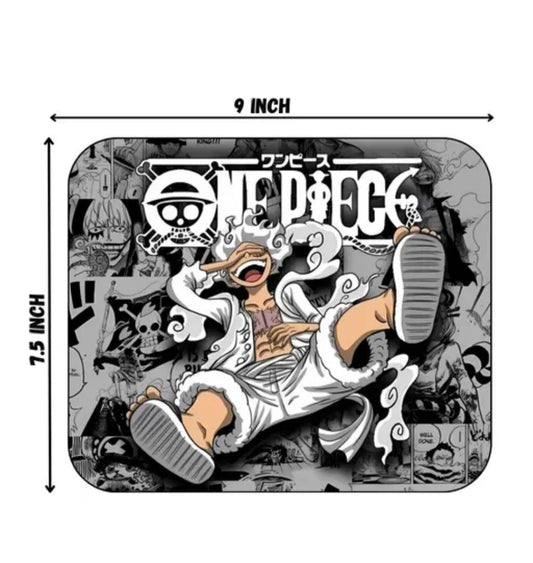 One Piece Anime Printed Mouse Pad