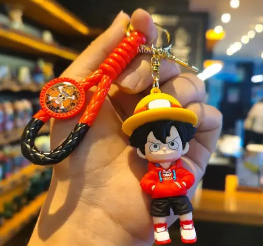One Piece Luffy Anime Keychain
