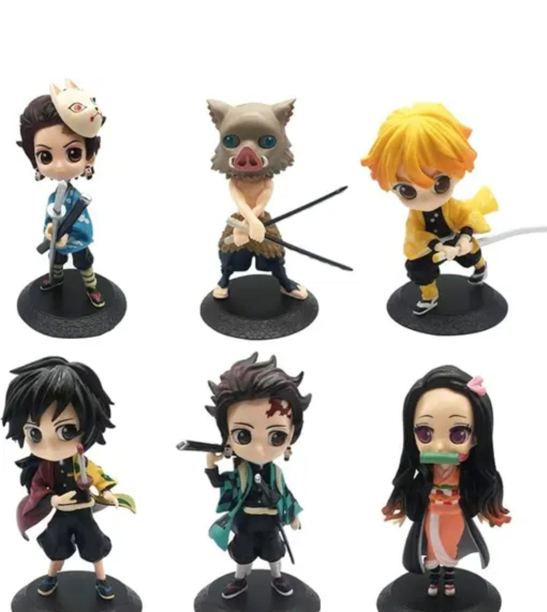 Demon Slayer Mini Action Figure Set