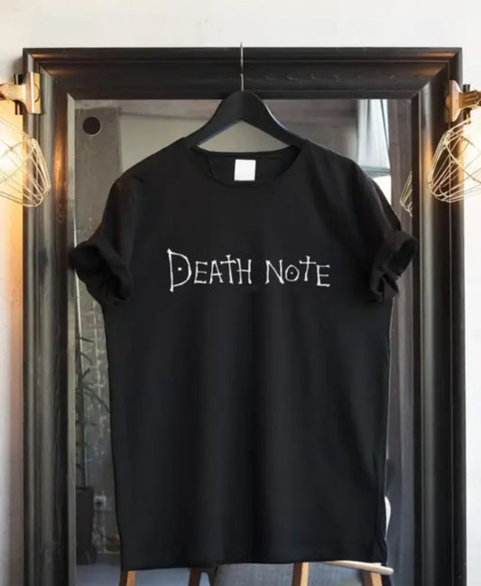 Xdropout Death Note Men's Graphic Printed T-Shirt