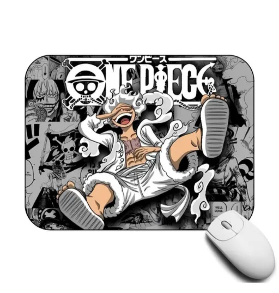 One Piece Anime Printed Mouse Pad