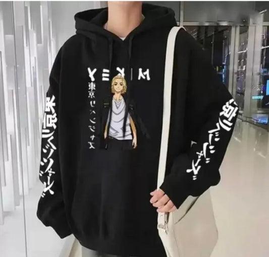 Tokyo Revengers Anime Graphic Print Hooded Sweatshirt