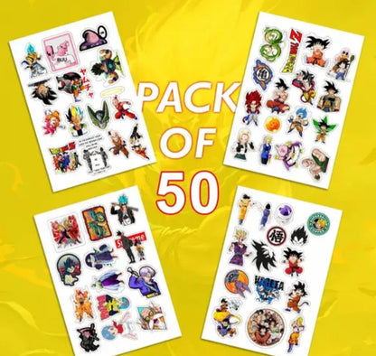 DBZ Vinyl Sticker Pack (57 Pcs)